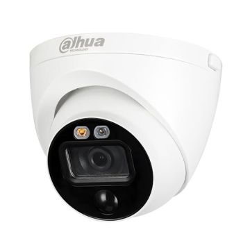 Dahua HAC-ME1500E-LED eyeball aktive Abschreckung Kuppelkamera hdcvi 4in1 hybrid hd+ 5Mpx 2.8mm osd ip67