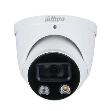 Dahua IPC-HDW3549H-AS-PV-S3 Telecamera dome IP AI WizSense TiOC 2.0 5Mpx HD+ 2.8mm smd wdr ivs starlight fullcolor active deterrence audio allarme poe ip67