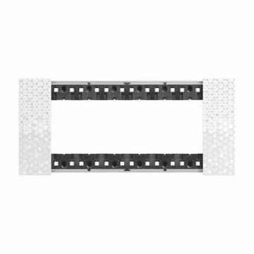 Abdeckrahmen Bticino Living Now 6 Module farbe Pixel KA4806MW