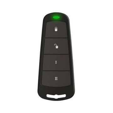 Pyronix Hikvision KEYFOB-WE Zweiwege-Funk-Handsender 4-Tasten & 8-Funktionen