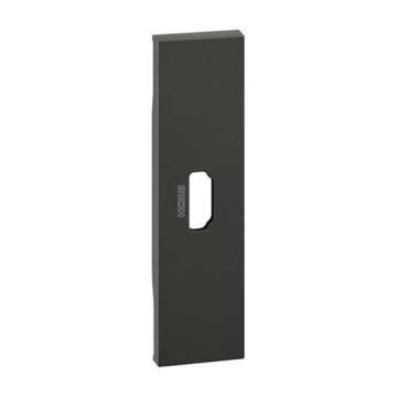 Cover Bticino Living Now per connettore HDMI 1 modulo - nero KG14