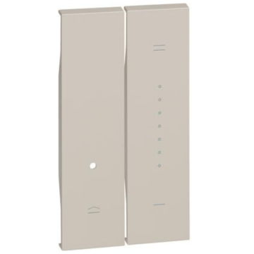 Dimmer covers BTicino Living Now 2 modules - sand KM19