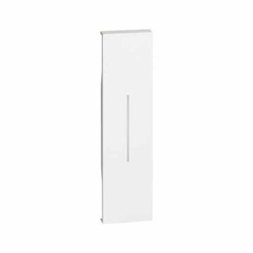Lightable covers Bticino Living Now 1 module white KW01
