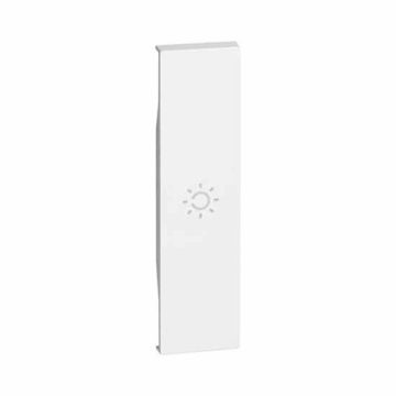 Lightable covers Bticino Living Now with light symbol 1 module white KW01A