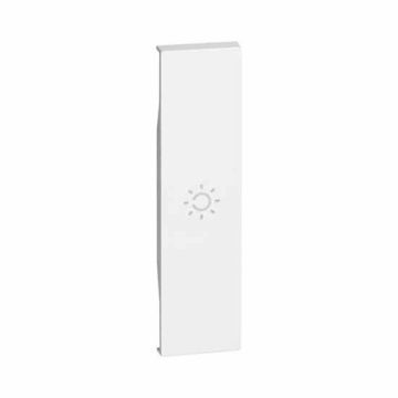 Couvrir Bticino Living Now avec le symbole de lumière 1M blanc KW01A