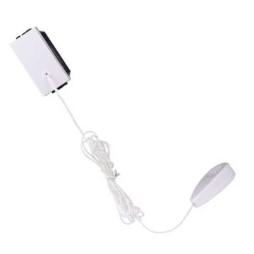 Cord pushbutton 1P 16A 250V compatible Bticino Livinglight white color
