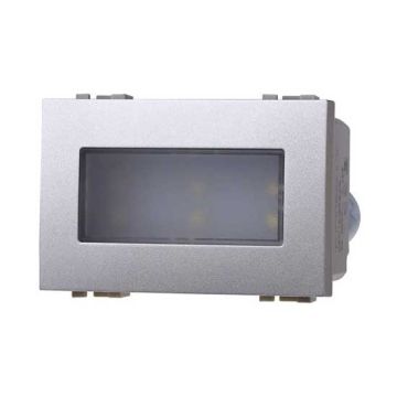 2.4W LED-Stufeneinbauleuchte 220V Kaltweiß 6000K kompatibel mit Bticino Livinglight tech Farbe