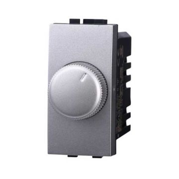 Knob dimmer compatible Bticino Livinglight for resistive loads 100W-1000W tech color