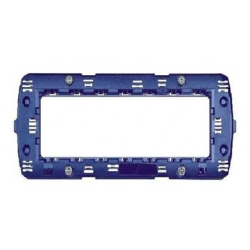 Support compatible Bticino Livinglight 7 modules for plate