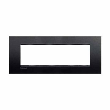 Plaque rectangulaire 7 modules - Anthracite LNA4807AR