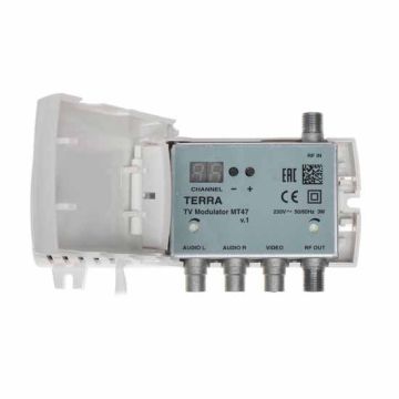 Signal modulateur audio / vidéo VHF/UHF alimenté TERRA MT-47