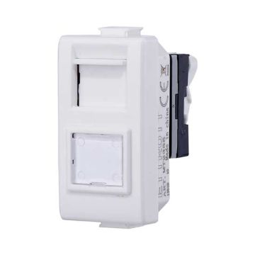 Connector RJ45 compatible Bticino Matix toolless UTP cat. 6 white color