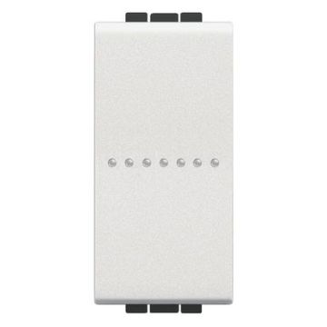 N4051N Bticino interruttore 1P 10 AX assiale Living Light Bianco