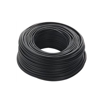 Unipolar electrical cable CPR FS17 450/750 1X1,5mm² black - hank 100m