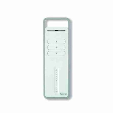 NICE P1V remote control for 1 electric load control, 1 automation group, shutters, slider dimmer lights