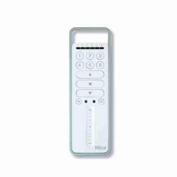 NICE P6SV remote control for the control of 6 electric loads, 6 groups of automations, shutters, lights, dimmer slider