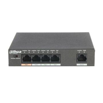 Dahua PFS3005-4ET-60 Switch di rete Dahua 3 Porte PoE + 1 Porta Hi-PoE + 1 Porta 10/100Mbps 60W