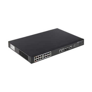 Dahua PFS4218-16ET-190-V3 switch di rete industriale 16 Porte PoE + 1 Porta SFP + 1 Porta 1000Mbps