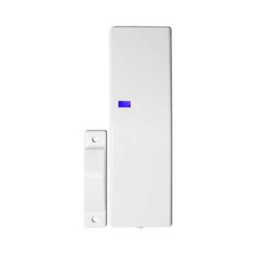 Pyronix Hikvision RS2-WE Contact magnétique sans fil bidirectionnel 868 MHz blanc 2 entrées + 1 entrée antisabotage