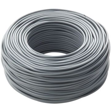 Unipolar electric cable CPR FS17 450/750 1X6mm² gray skein 100m 1x6