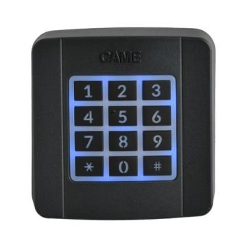 Came SELT1W4G Wireless-Tastatur-Wahlschalter - hintergrundbeleuchtet 433 Mhz