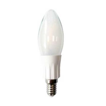 Led bulb filament candle e14 3w frost cover warm white 2800k