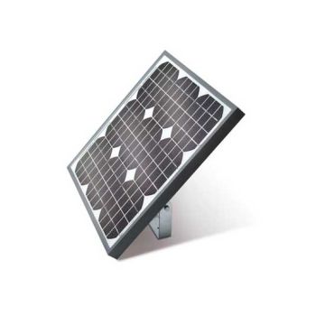 Photovoltaic panel for 24V supply with maximum power 15W