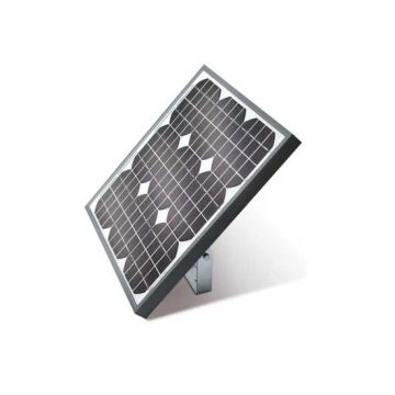 Photovoltaic panel for 24V supply with maximum power 30W