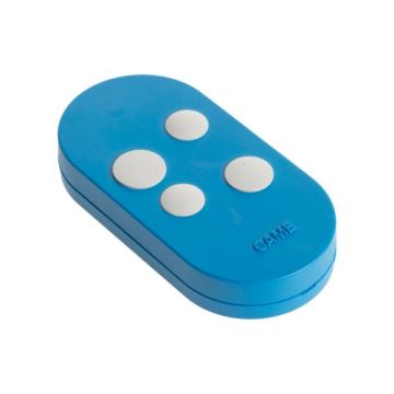 Came Four Channels Remote control Rolling code dual frequency TOPD4RBS Blue