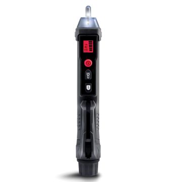 Uniks R10 Testeur de phase détecteur de tension sans contact avec affichage et lampe de poche LED DUAL-RANGE 48V – 1000V