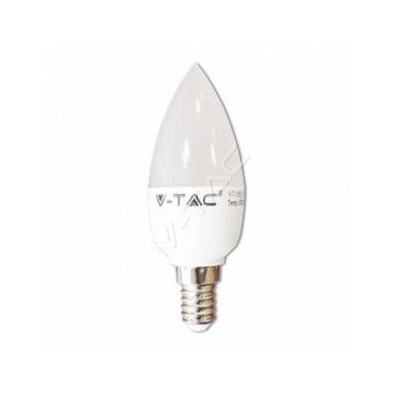 Lampadina LED Epistar candela 6W E14 luce bianco caldo Dimmable