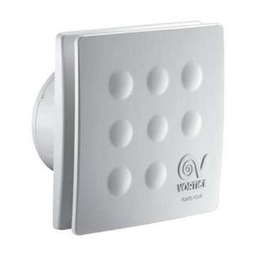 Ventilateur de salle de bain axial Vortice Punto Four MFO 100/4" - sku 11145