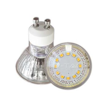 Lampadina Spot LED 3W GU10 120° luce bianco caldo