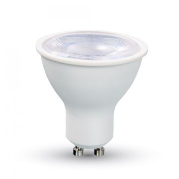 Spot LED SMD GU10 8W 38° Plastique Blanc 6400K - Blanc - 1695
