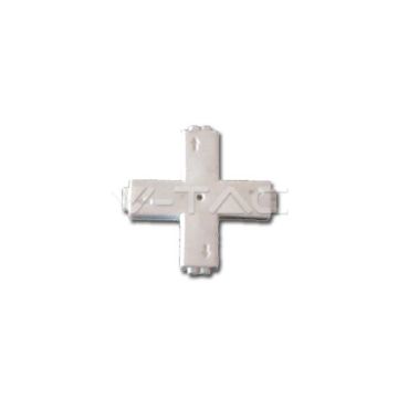 Connettore a Croce Cross per strisce led SMD3528 Mod. 3509