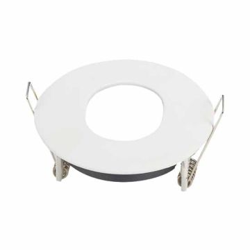 Plafond Rond Aluminium GU10 Mat Blanc pour Spot LED - 3612