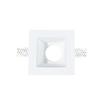 Plafond Carré Plâtre pour allocation Spot LED GU10 120x120mm - 3649
