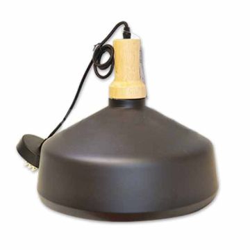 Moderne lumière Pendant 1MT E27 Elegant Stylish Ф3500mm - Mod. VT-7545 SKU 3766 - Noir bois