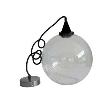 Lampadario Moderno 1MT E27 Elegant Stylish Ф300mm - Trasparente