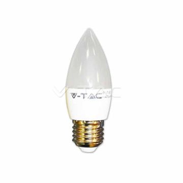 V-Tac VT-1821Lampadina a LED Candela 6W E27 luce bianco freddo 6000K - 4344