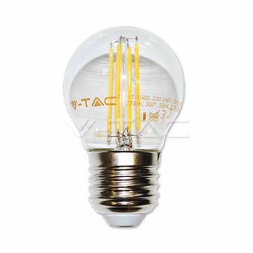 VT-1980 LED Bulb 4W Filament E27 G45 300° 400Lm 4500K