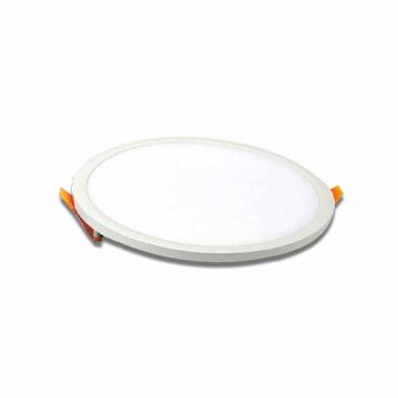 8W LED Panel SMD V-TAC Trimless Series Downlight Round 110° 560LM + Driver IP20 A+ VT-888RD - SKU 4932 Day white 4000K