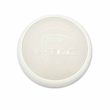 12W Dome Surface monté LED Ronde IP65 VT-8015 sku 4998 blanc chaud 3000K - Blanc