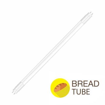 Tubo LED Plastica 18W T8 G13 990LM per banco alimentare PANE Mod. VT-1228