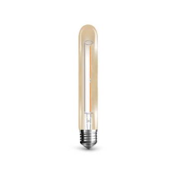 Lampada Tubolare LED filamento Vintage Ambra 2W  Е27 T30-Bianco caldo (2200k)