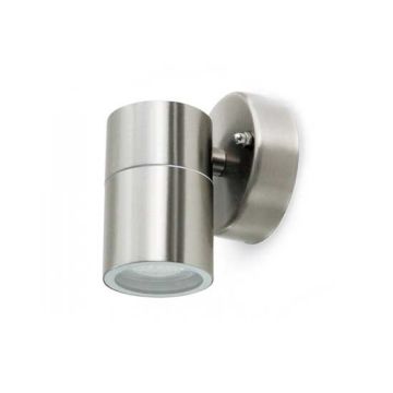 Portalampada da muro Wall Light Acciaio inossidabile IP44 1xGU10 Mod VT-7621