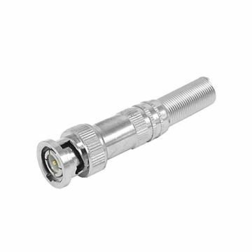 Bnc connector male screw end for coaxial