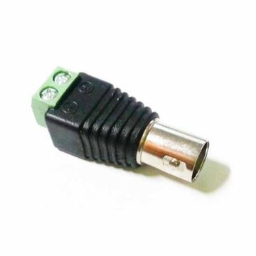 Ultra-fast BNC female connector with terminal block