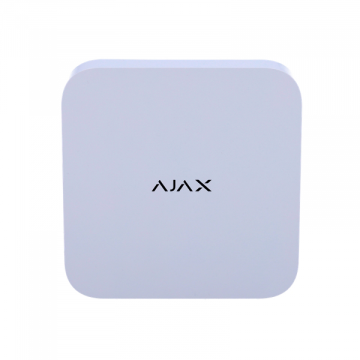 AJAX NVR Registratore Video di Rete 8 Canali 4K Bianco per Videosorveglianza AJAX – SKU 709361.22.WH