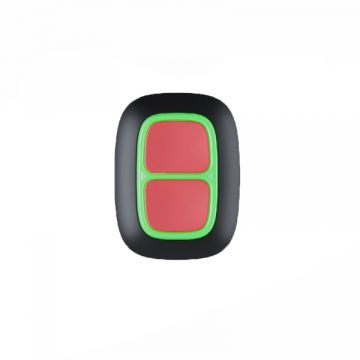 Ajax DoubleButton Jeweller Pulsante Antirapina Wireless Sicuro Nero 38102.79.BL1